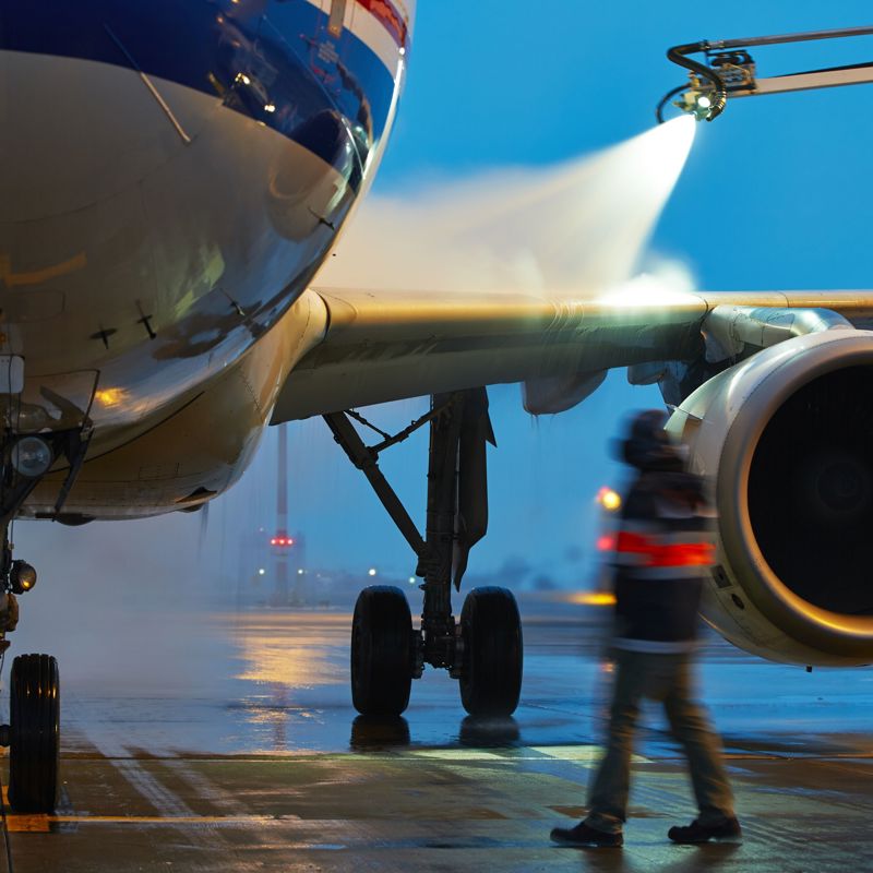 Base deicing